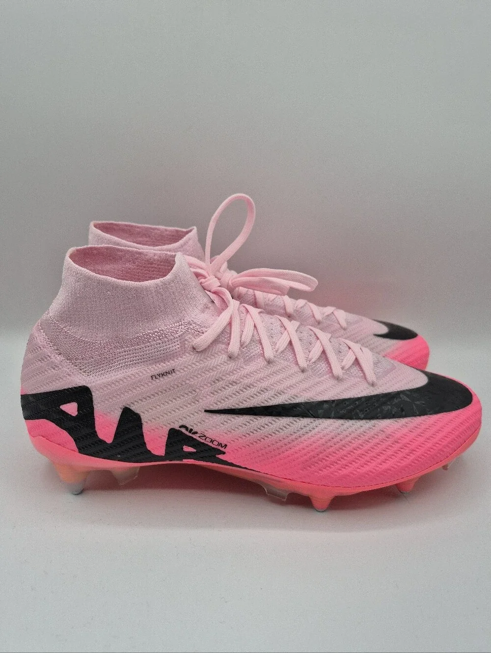Nike Zoom Mercurial Superfly 9 Elite SG-Pro ACC Pink Mens Size 7.5 Womens 9 New